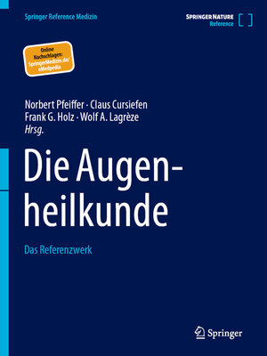 cover image of Die Augenheilkunde